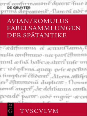 cover image of Fabelsammlungen der Spätantike